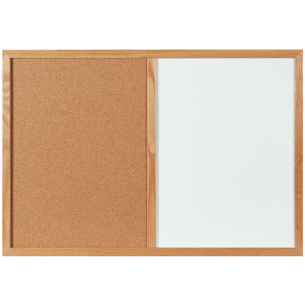 Combination Dry Erase/Cork Board 3 x 2'