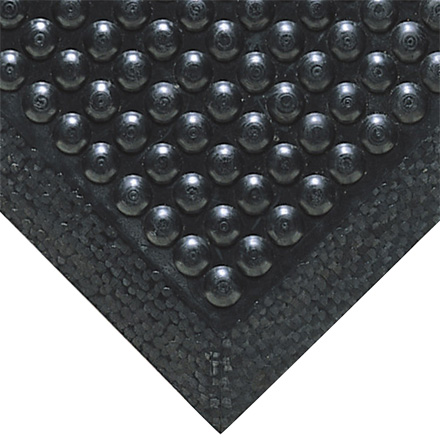 30 x 60" Black Bubble Mat